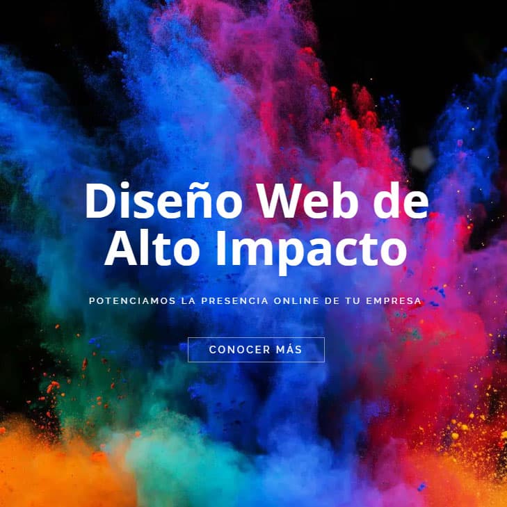 diseño web de alto impacto