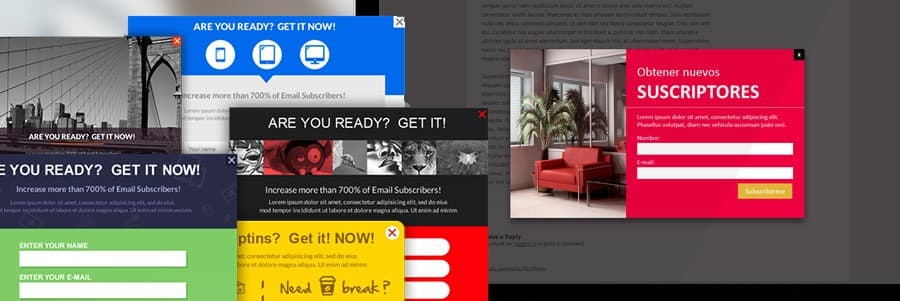 nuevas herramientas popup