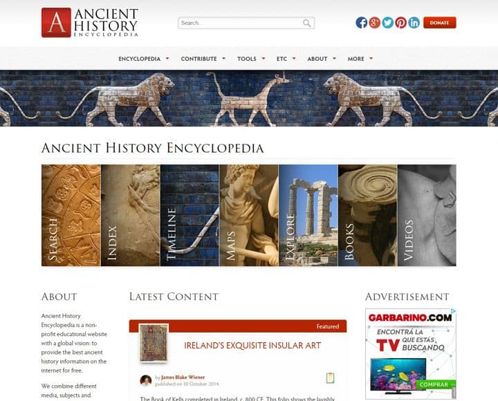 Ancient History Encyclopedia