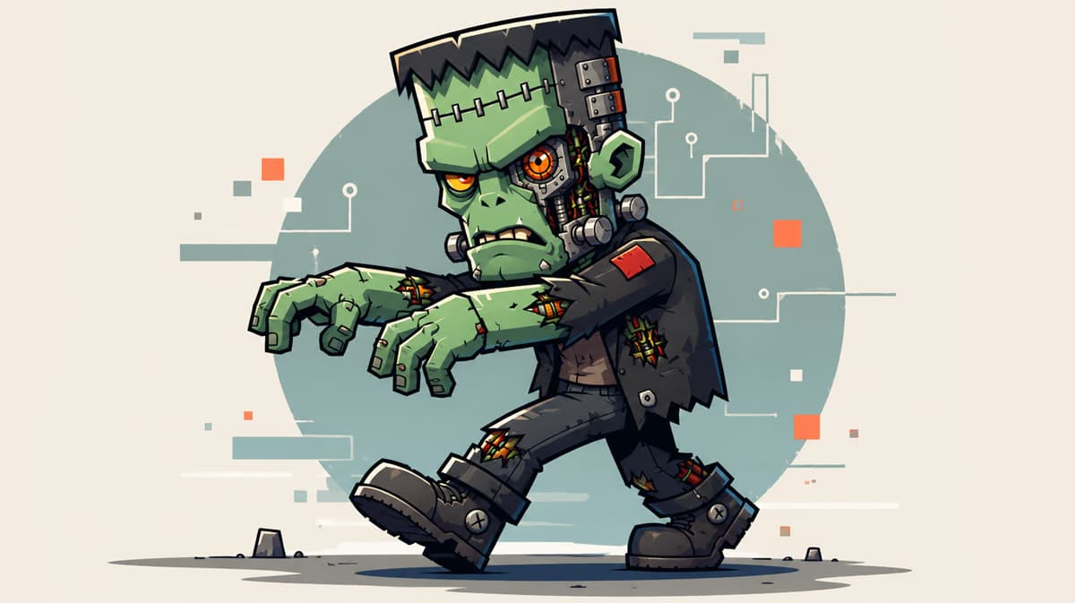 Editores visuales y el efecto Frankenstein